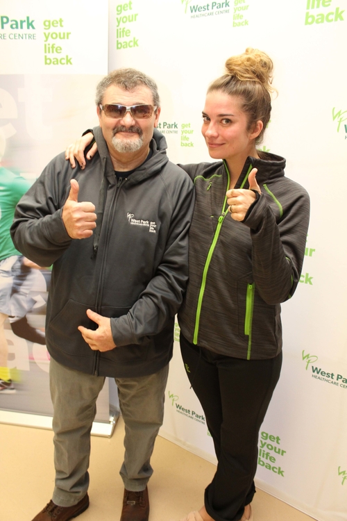 Attendees of Entirpy Shop custom clothing line apparel wearing custom embroidered jackets.